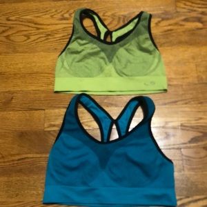 Pair of sports bras